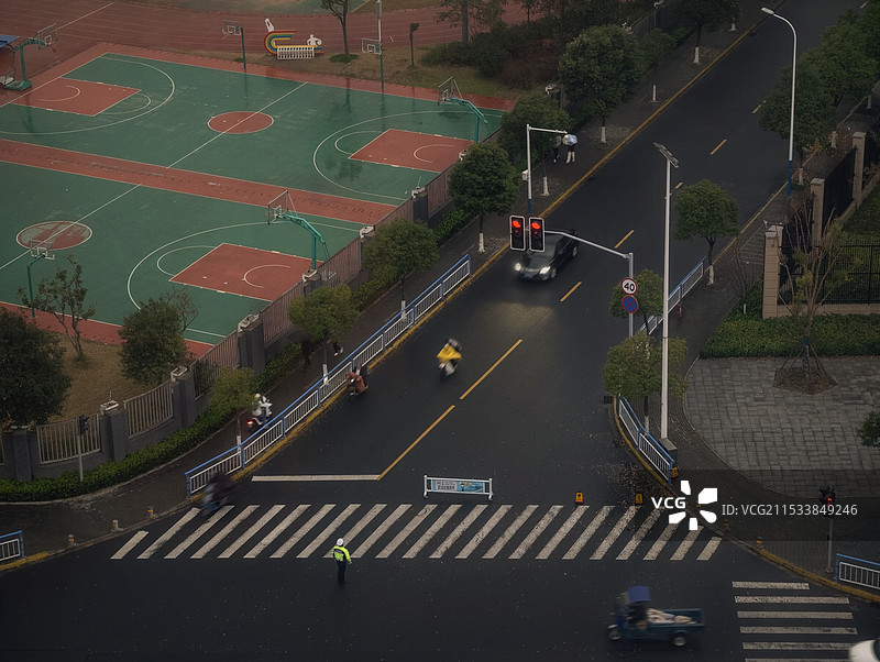 交通秩序守护者图片素材