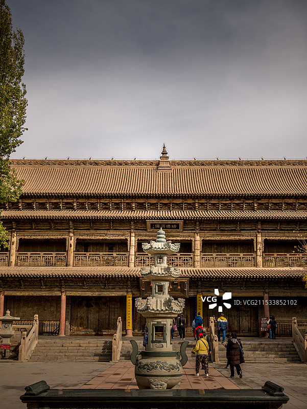 张掖山丹大佛寺旅游景区图片素材