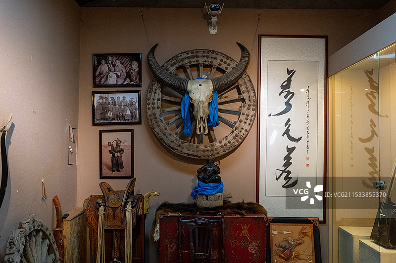 呼和浩特尼莫小镇非物质文化遗产图片素材