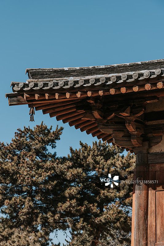 山西忻州五台南禅寺图片素材