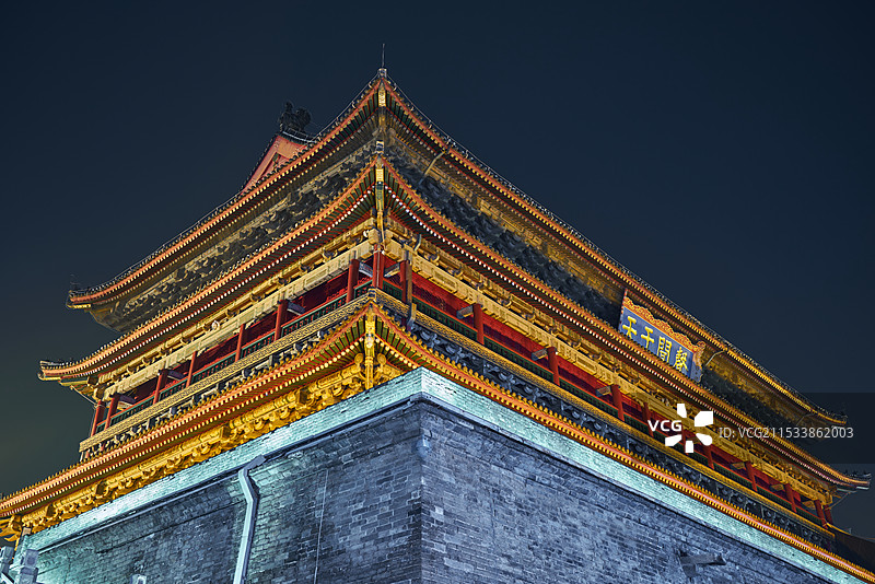 西安鼓楼图片素材