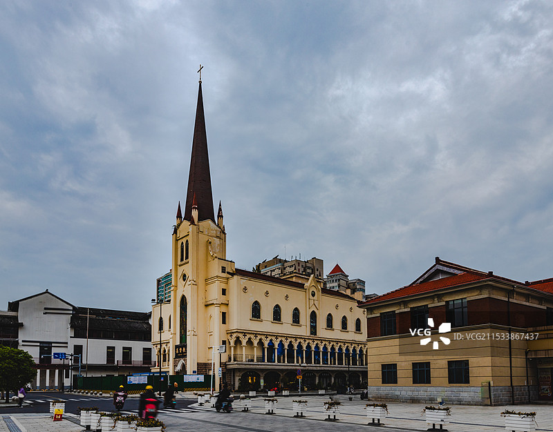 常州市基督教堂图片素材