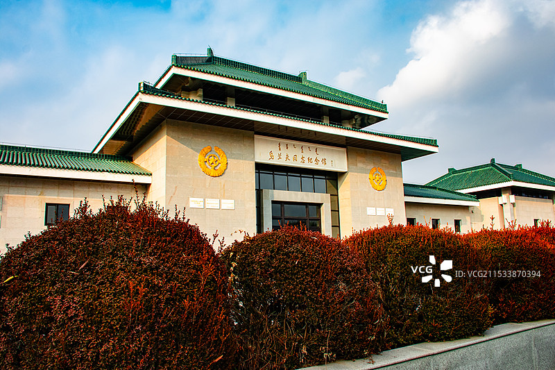 呼和浩特乌兰夫纪念馆图片素材