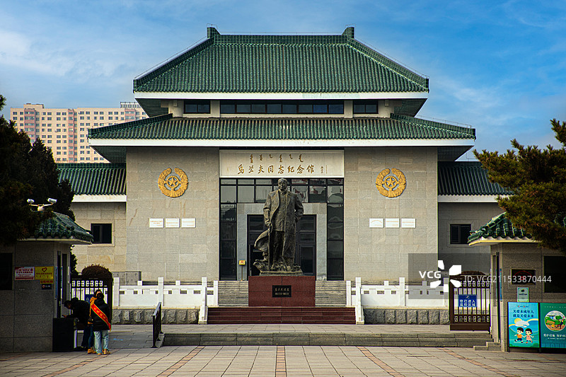 呼和浩特乌兰夫纪念馆图片素材