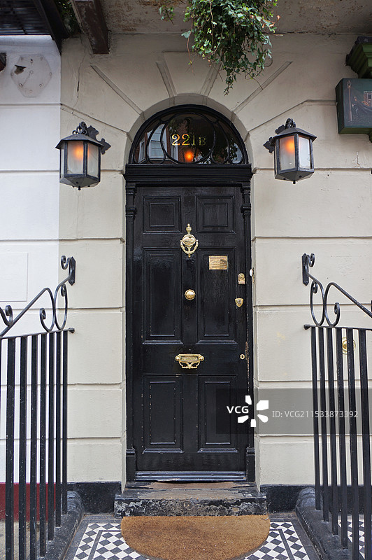 福尔摩斯博物馆图片素材