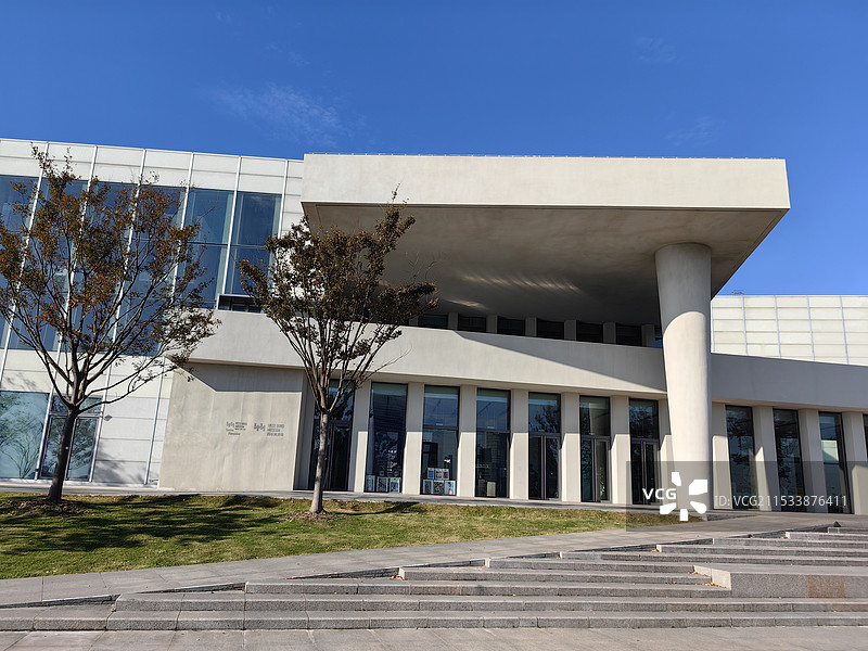 上海冬天的西岸美术馆图片素材