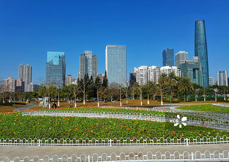 宏城公园景色图片素材