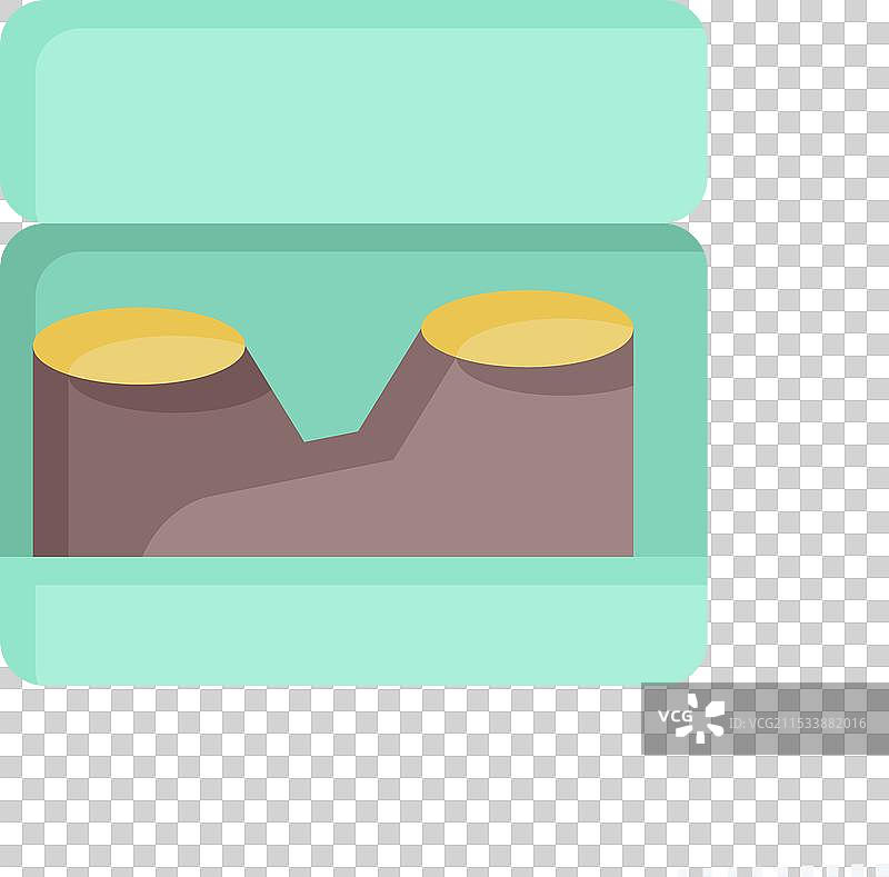 与鞋匠相关的平面鞋盒图标图片素材