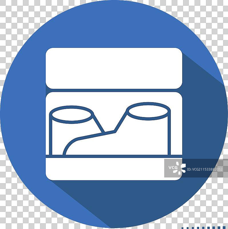 与鞋匠符号相关的鞋盒图标图片素材