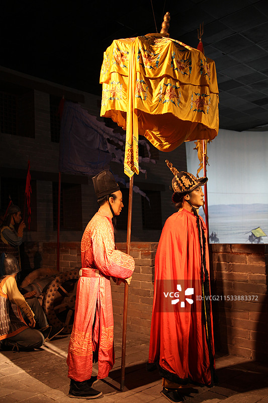 北京明皇宫腊像馆图片素材