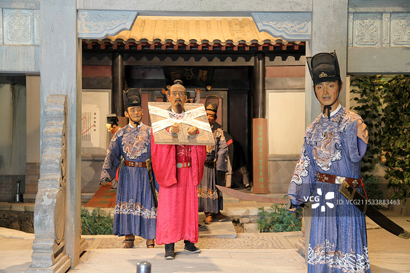 北京明皇宫腊像馆图片素材