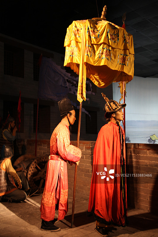 北京明皇宫腊像馆图片素材