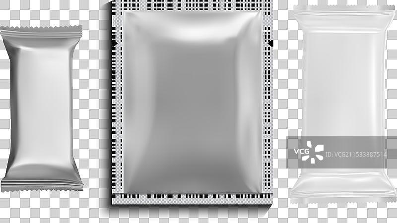 巧克力棒包装铝箔袋模型展示图片素材