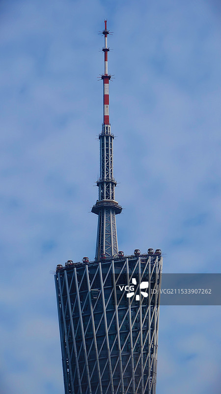 广州塔上图片素材