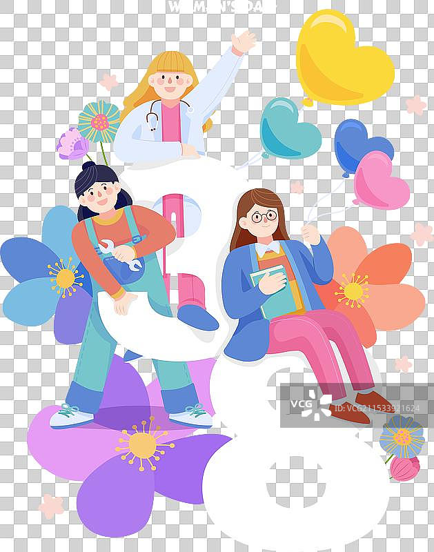 国际妇女节图片素材