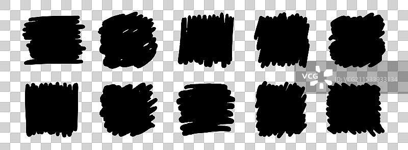 抽象手绘涂鸦艺术集图片素材