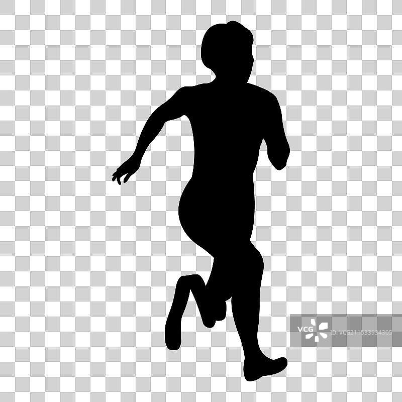 使用假肢的残疾运动员图片素材