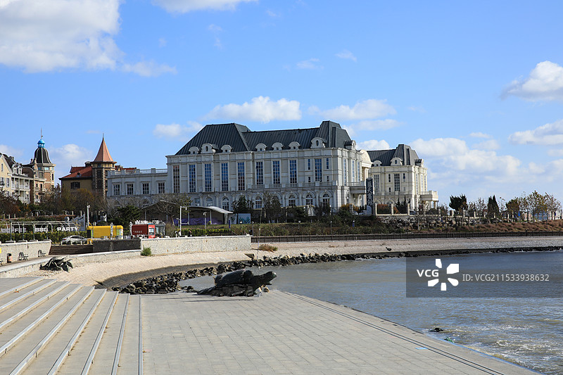 烟台海昌渔人码头旅游景区图片素材