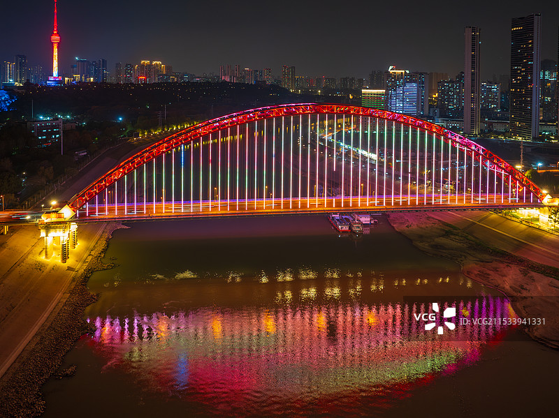 武汉晴川大桥图片素材