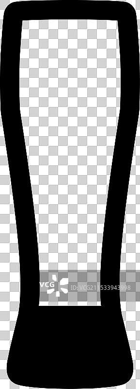 酒吧图标中的一杯啤酒图片素材