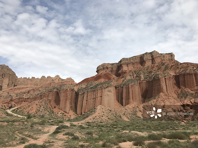 青海海南贵德县国家地质公园景区图片素材