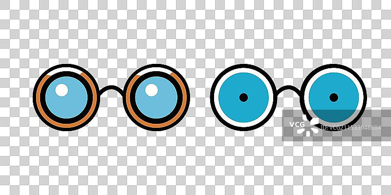 太阳镜logo设计图片素材