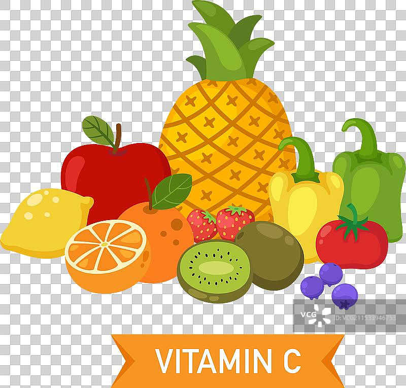 维生素C的食物来源图片素材