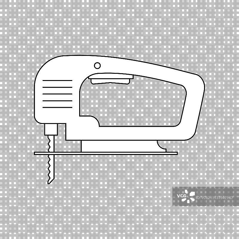 电动木工曲线锯图片素材