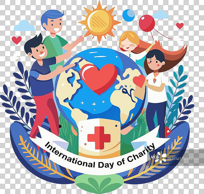 国际慈善日图片素材