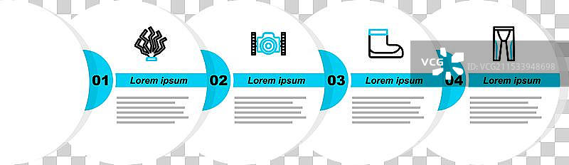潜水靴的套装照片图片素材