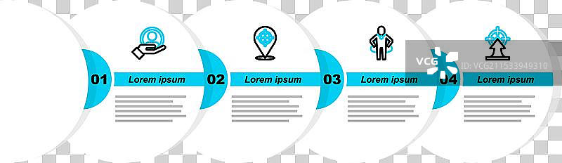 设定目标线，猎头和搜索的手段图片素材