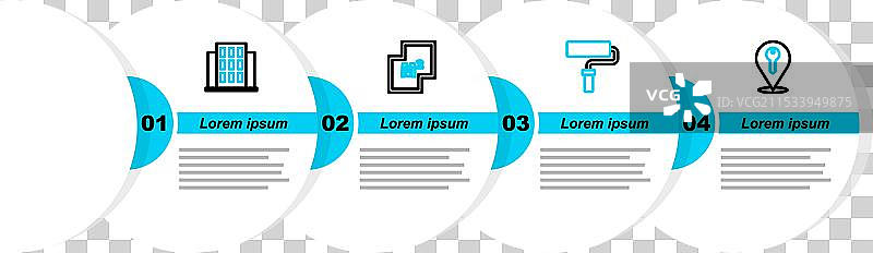 设置线条位置的关键油漆滚筒刷房屋图片素材