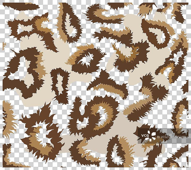 豹纹无缝图案设计图片素材