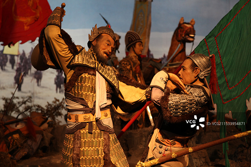 北京明皇宫腊像馆图片素材