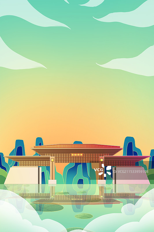 河南郑州黄帝故里图片素材