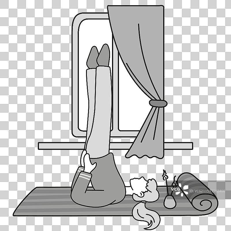 人们进行有氧运动和锻炼例程图片素材