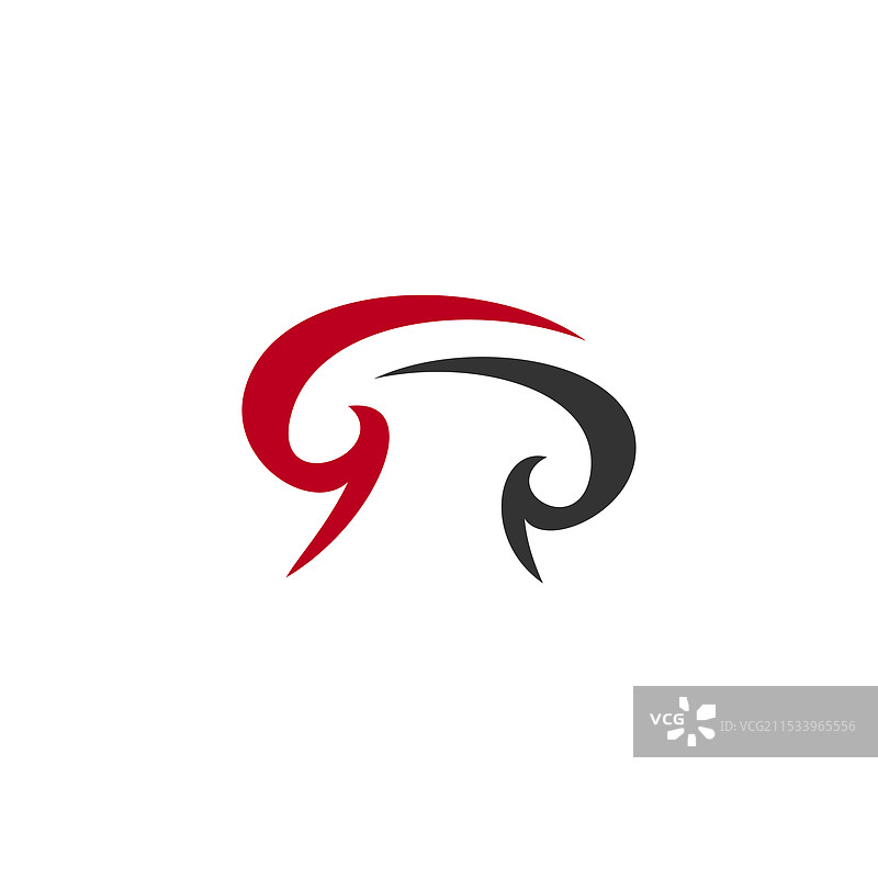 风格化的厨师帽餐厅标志图片素材