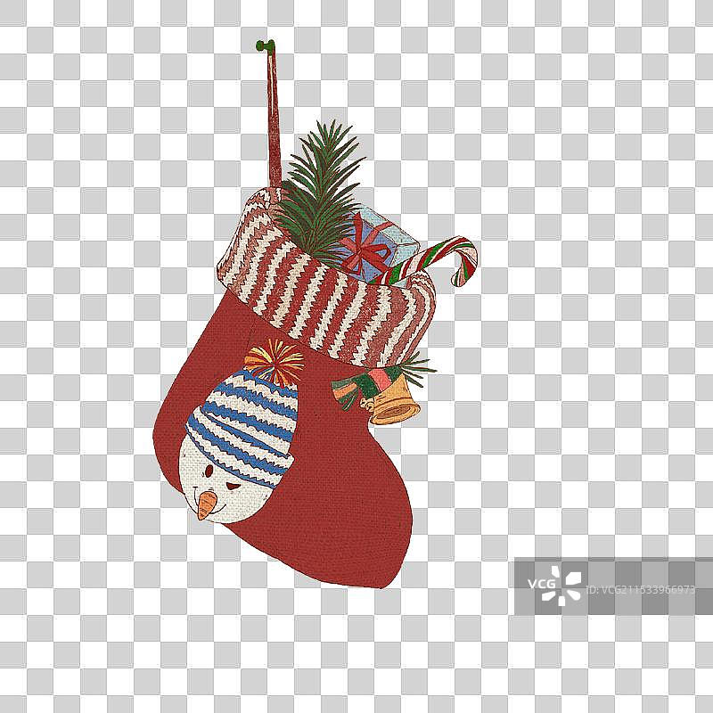 圣诞袜子图片素材