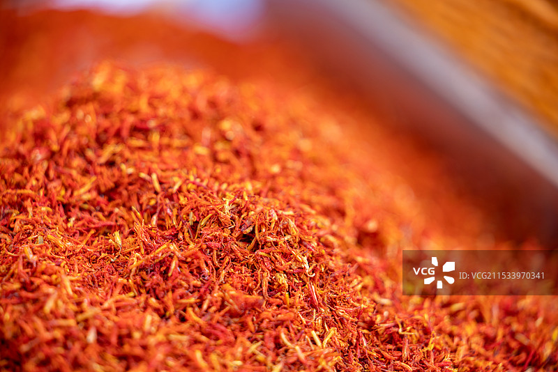 西藏自治区高原特产藏红花又名番红花图片素材