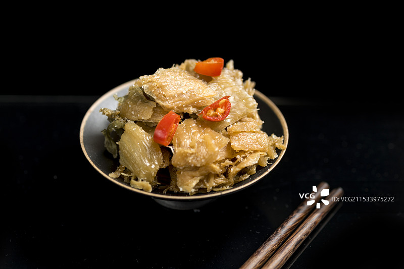 天津美食冬菜特写图片素材