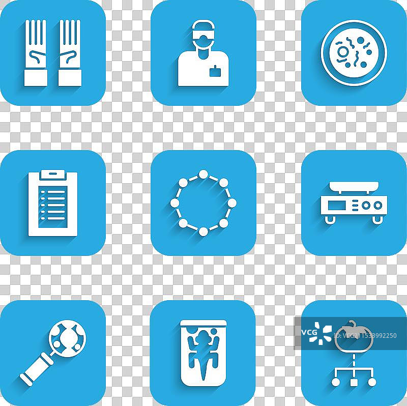 实验动物的化学公式设置图片素材