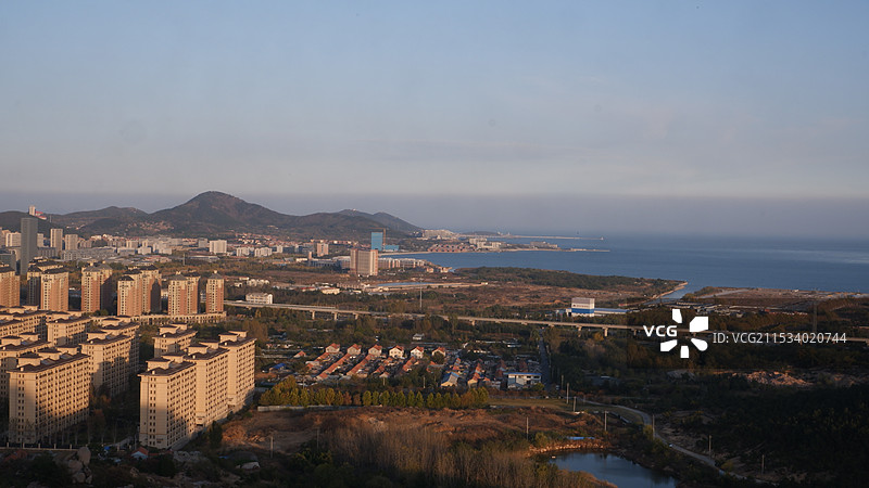 青岛即墨鹤山风景区图片素材