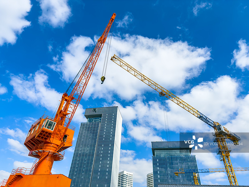上海城市建设图片素材