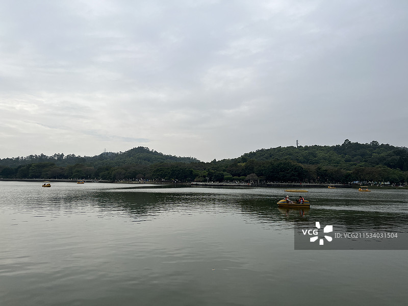 广东冬季大夫山森林公园风光图片素材
