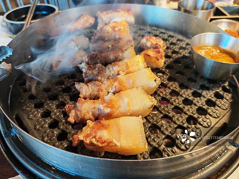 韩式烤肉图片素材