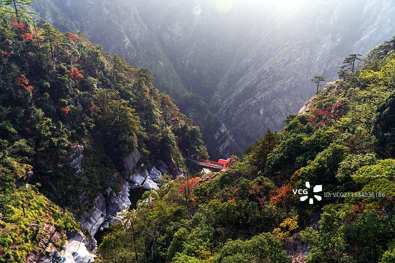 庐山石门涧图片素材