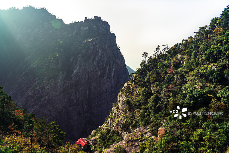 庐山石门涧图片素材