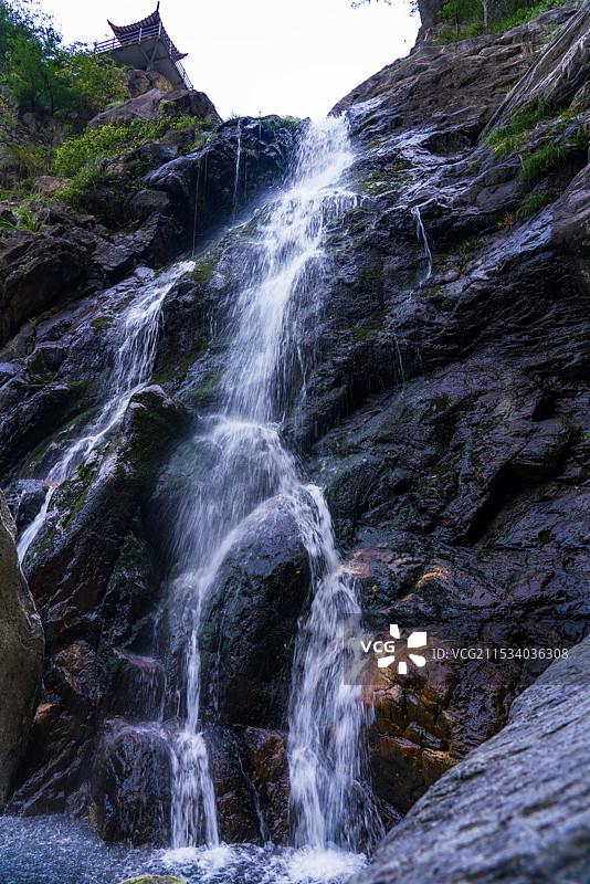庐山石门涧图片素材