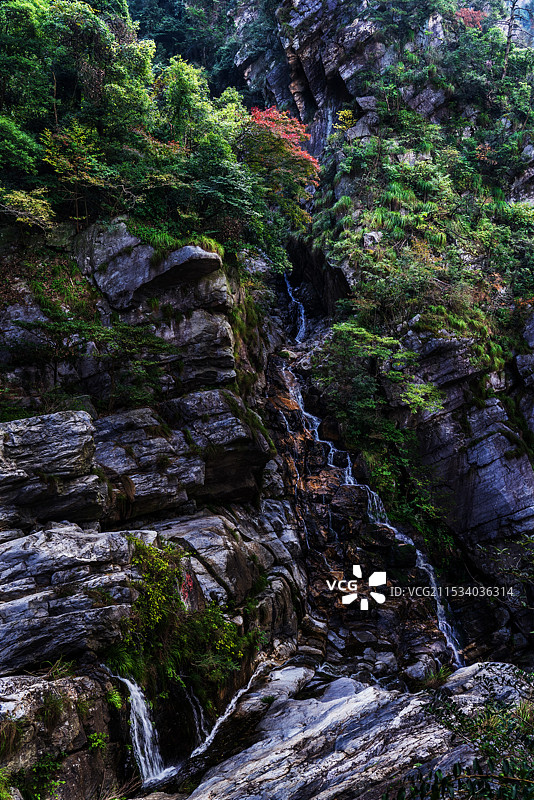 庐山石门涧图片素材