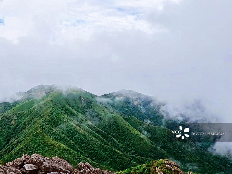 广州从化五指山图片素材